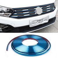 Wholesale Car Wheel Rim Sticker Chrome Wheel Decoration Auto Tire Rim Plated Strip Protection Decal Stickers on Car Decorative Accessories