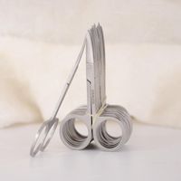 Wholesale newHome Stainless Steel Eyebrow Scissor Hair Trimming Beauty Makeup Nail Dead Skin Remover Tool EWD6318
