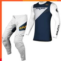 Wholesale 2021 White SEVEN Motocross Gear Set Dirt Bike MX Moto gear Combo MX ZERO BMX ATV Dirt Bike Jersey And Pants Racing suit