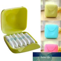 Wholesale 1pc Portable Travel Outdoor Portable Women Tampons Storage Box Holder tool Travel Carrying Case Storage Organizer Container Case Factory price expert design