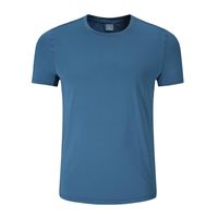 Wholesale Sportswear Workout Clothing Yoga Clothing Thin Summer Solid Color High Density Round Neck Short Sleeve T shirt