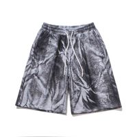 Wholesale Trendy Brand Shorts Men s Summer Gradual Tie Dye American Basketball Pants Wear Sports Casual Loose