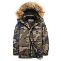 Wholesale Winter Fashion Canadian Goode Jacket Parkas Cotton Padded Clothes Plush Young Mens Womens Medium Large Warm Gooses Map Table Parker Coat