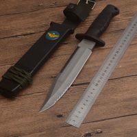 Wholesale Chinese Military Fixed Blade Knife Carbon Steel Outdoor Camping Hunting Survival Pocket Utility EDC Tools Rescue Self Defense Diving Knives