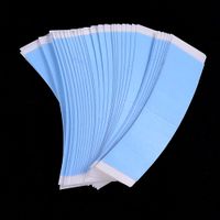 Wholesale 36pcs bag Blue Double sided Waterproof Adhesive Lace Front Wig Tape for Human Hair Extensions