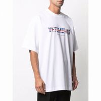 Wholesale 2021 United Kingdom China Flag Print Oversize Limited Edition T shirts Fashion Mens Embroidery Europe Paris Tshirt Women Clothes Casual Cotton Tee a2m0