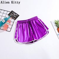 Wholesale Alien Kitty Elastic Waist Fashion Women Loose Sports Summer Europe Shorts Sexy Lady Casual Fresh Short Colors Plus Size S XL