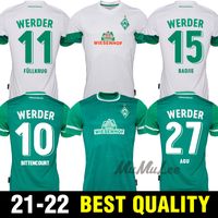 Wholesale 2021 Werder Bremen Soccer Jerseys FULLKRUG EGGESTEIN OSAKO Football Shirt BITTENCOURT RASHICA KLAASSEN uniform