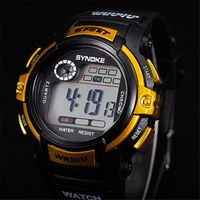 Wholesale Wristwatches Jelly LED Watch Dive M Waterproof Outside Cartoon Watches Boys Fashion Reloj Masculino Children s Sport Digital