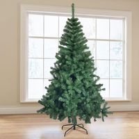 Wholesale Christmas Decorations Ft Artificial Tree Indoor Decoration PVC Material Reusable Trees Tips With Metal Stand