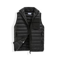 Wholesale Vests Mens and women s No hat Sleeveless Jacket Cotton Padded Autumn Winter Casual Coats Male Waistcoat bodywarmer down vest