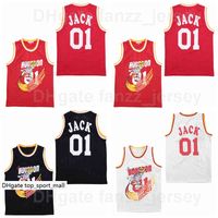 Wholesale Men Moive Jack Basketball Jersey Travis Jointly Bleacher Report Special Scott X BR MN Team Color Black Red White Shirt Breathable Sports Pure Cotton Top Quality