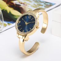 Wholesale Wristwatches Women Open Bracelet Watch Ladies Stainless Steel Quartz Casual Dress Female Clock Gift Fashion