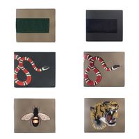 Wholesale High Quality Luxury designer card holders Wallets Genuine leather snake men fashion small Coin purses holder With box Women s Key Wallet handbags bags Interior Slot