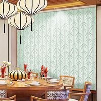 Wholesale Wallpapers Chinese Natural Green Bamboo Wallpaper Mural Living Room Bedroom El TV Background Wall Decals PVC Self Adhesive