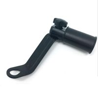Wholesale Cell Phone Mounts Holders Z type Rear View Mirror Bracket Handle Bar Mount Holder Stand Adapter Adjustable Rotating Motorcycle Locomotive