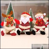 Wholesale Christmas Decorations Festive Party Supplies Gardenchristmas Decoration Home Outdoor Tree Aessories Dancing Old Man Snowman Animal Small F