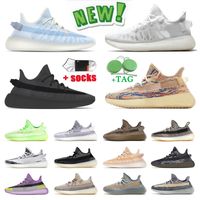Wholesale Newest Men Trainers V2 Running Shoes Women Mono Clay Ice Mist White Yecheil Static M Reflective Zebra Ash Pearl MX Rock Oat Big Size West Sports Sneakers