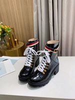 Wholesale Women s Boots Designer Style Jacquard Patterns Look resistant and Dirty resistant Casual Lace up Bootss Multi color optional Fashion sexy low heeled shoes
