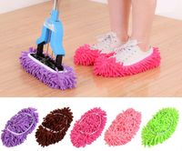 Wholesale hot Dust MopTrailing shoe covers Dust Cleaner House Bathroom Floor Cleaning Mop Slipper Household Cleaning homeware