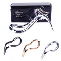 Wholesale 1PCS High heeled Shoes Design Rack Smoking Pipes Stent Tobacco Pipe Metal Holder Tool Smoking Accessories Stands Cigar Pipe Rack C0310
