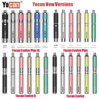Wholesale Authentic Yocan Evolve Plus XL Evolve D Kit Vape Pen E Cigarette Kits Wax Dry Herb Vaporizer Multi Colors Original
