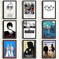 Wholesale Wall Stickers Woody Allen Poster Clear Image Home Decoration Good Quality Prints White Cardboard Paper Art Brand