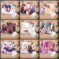 Wholesale Mouse Pads Wrist Rests XGZ Promotion Sexy Girls Pad Anime Gaming Keyboard Rubber Mat Player Laptop Game Home Office Desktop x18 Cm