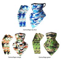 Wholesale Cycling Caps Masks Outdoor Windproof Fishing Mask Bandana Neck Gaiter Sunscreen Face Cover Scarf Arm Sleeves Set