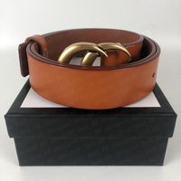Wholesale Highly Quality Women Men Designers Belts fashion buckle genuine leather belt styles cinturones de diseño mujeres width cm with box