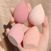Wholesale Sponges Applicators Cotton Makeup Sponge Powder Puff Dry And Wet Combined Beauty Cosmetic Ball Foundation Bevel Cut Make Up Tools