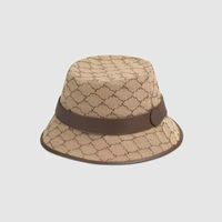 Wholesale Fashion Designers Letter Bucket Hat For Men s Women s Foldable Caps Black Fisherman Beach Sun Visor wide brim hats Folding ladies Bowler Cap
