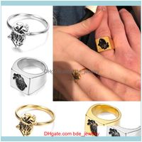 Wholesale Wedding Jewelrywedding Rings Matching Heart Promise For Couples I Love You Engagement Ring Band Sets Him And Her Drop Delivery Nvn1R
