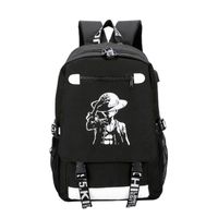 Wholesale Backpack USB Charging Backpacks Anti Theft Code Lock Personality Cartoon School Bag Night Light Hip Hop Daily Outdoor Travel