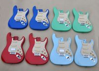 Wholesale Factory electric finished guitar Body kits DIY guitar Colors Can be customized Cream Pickguard and Pickups can be changed