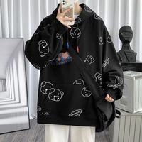 Wholesale Men s sweater new Korean fashion trend brand loose hooded autumn coat boys clothes