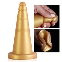 Wholesale NXY Anal toys Sex Shop Tapered Huge Plug Vagina Anus Expansion Silicone Big Butt Prostate Massager Adult Toys For Men Women