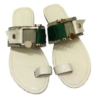 Wholesale New Designers Men Women Sandals Shoes Slippers Pearl Snake Print Slides Summer Loafers Flat Ladies Sandals Rubber Flip Flops Slipper