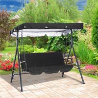 Wholesale Outdoor Garden Swing Cover Waterproof Dustproof Chair Replacement Canopy Spare Fabric Dust Covers UV Resistant