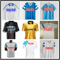 Wholesale Maillot de foot Olympique de Marseille retro soccer jersey DESCHAMPS PIRES Classic vintage Football Shirt BOLI PAPIN