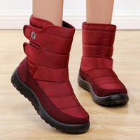 Wholesale Boots Women Mid calf Chaussure Booties Gladiator Winter Snow Warm Anti skip Mom Plus Size Shoes Woman Zapatos Mujer Sapato NH1951