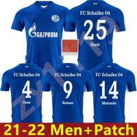 Wholesale 21 Schalke soccer jerseys Huntelaar thailand Uth OZAN McKennie Caligiuri Raman BENTALEB Ibisevic football shirt