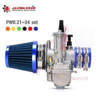 Wholesale Motorcycle Fuel System Alconstar mm Carburetor Carb With Air Filter Intake Pipe Adapters For ATV UTV Off Road Racing