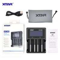 Wholesale Xtar Vc4s Intelligent Charger Battery Power Supplies Powerbank QC3 Fast Charging Auto Cut off In Stock new