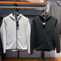 Wholesale Sports brand mens designer sweatshirt track hoodie for men Comfortable breathable elasticity splice TECH FLEECE hoodies M XXL