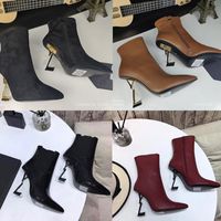 Wholesale Boots shoes ladies high heels delicate and comfortable laser tail graffiti luxury elegant classic sexy designer