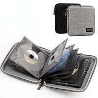 Wholesale Storage Bags Portable Capacity Disc CD DVD Wallet Organizer EVA Case Holder Box Carry Pouch Bag With Zipper