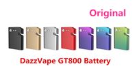 Wholesale 100 Authentic DazzVape GT800 Vaporizer TC Battery Box Mod with mAh VW TC Mode inch OLED Screen for Thick Oil Tank Cartridge