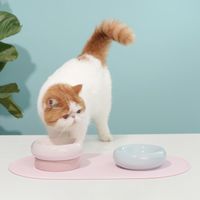 Wholesale Cat Beds Furniture Pet Placemat Dog Silicone Anti spill Non slip Waterproof Mat Anti leakage Meal