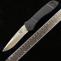Wholesale BENCHMADE BM710 McHenry Williams AXIS FOLDER Folding knife D2 outdoor camping EDC tool KNIVES